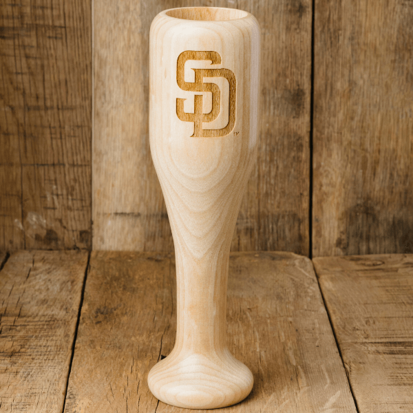 baseball bat wine glass San Diego Padres SD