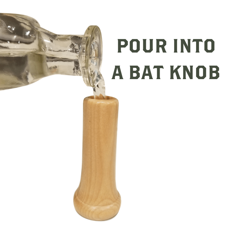 Knob Shot™  | Baseball Bat Handle Shot Glass