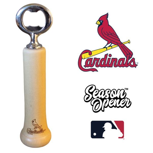 St. Louis Cardinals Bat Handle Bottle Opener Baseball Gift