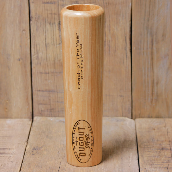 Coach of the Year baseball bat mug by Dugout Mugs