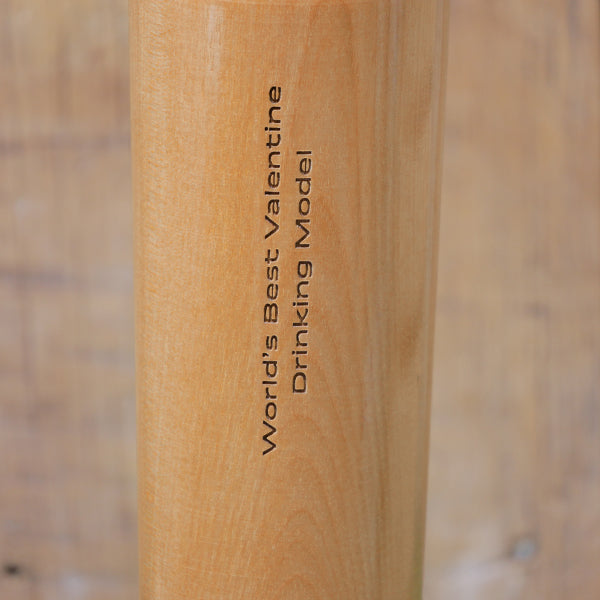 World's Best Valentine Drinking Model Dugout Mug® | Baseball Bat Mug