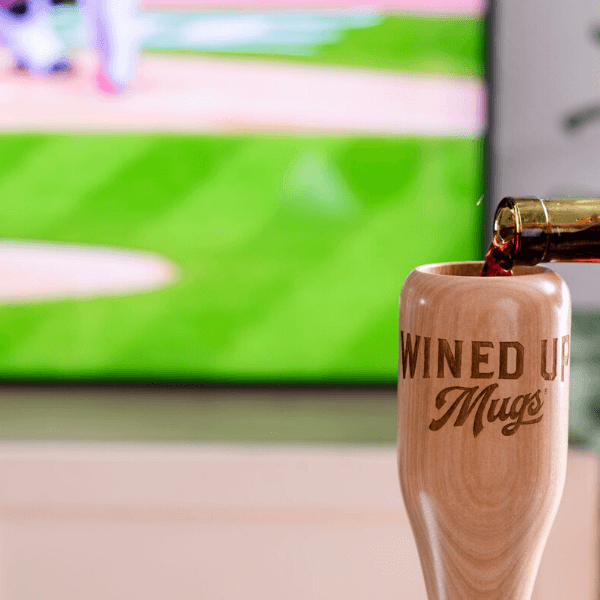Mariano Rivera "Enter Sandman" Baseball Bat Wine Glass | Wined Up® - 