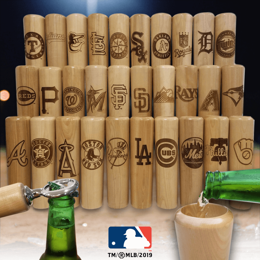 MLB Baseball Bat Drinking Mugs Perfect Gift for Baseball Fans